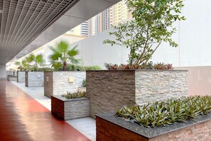 Overnattingsstedets uteområder