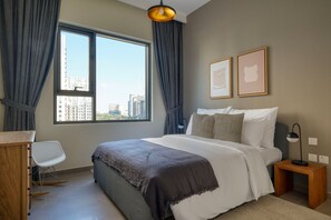2 slaapkamers, een strijkplank/strijkijzer, wifi, beddengoed