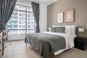 2 slaapkamers, een strijkplank/strijkijzer, wifi, beddengoed