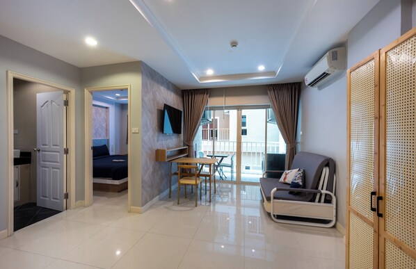 Doppia Basic, balcone | Wi-Fi gratuito