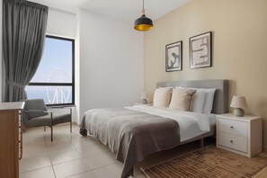 2 slaapkamers, een strijkplank/strijkijzer, wifi, beddengoed