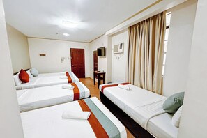 Free WiFi, bed sheets