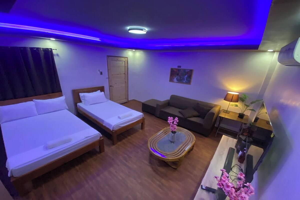 Desk, iron/ironing board (on request), WiFi (free), bed sheets
