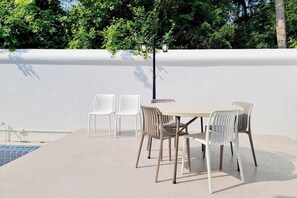 Alberca al aire libre 