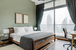 2 bedrooms, iron/ironing board, WiFi, bed sheets - Blueground | Dubai Marina, pool, nr Marina (Dubai)