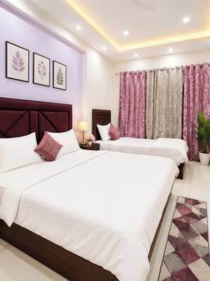 Superior Triple Room, Air conditioning | View from room - Hotel Dixit Residency Vrindavan (Vrindavan)