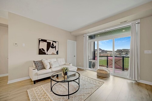 Elegant 2BR Haven | Balcony w/ Scenic View