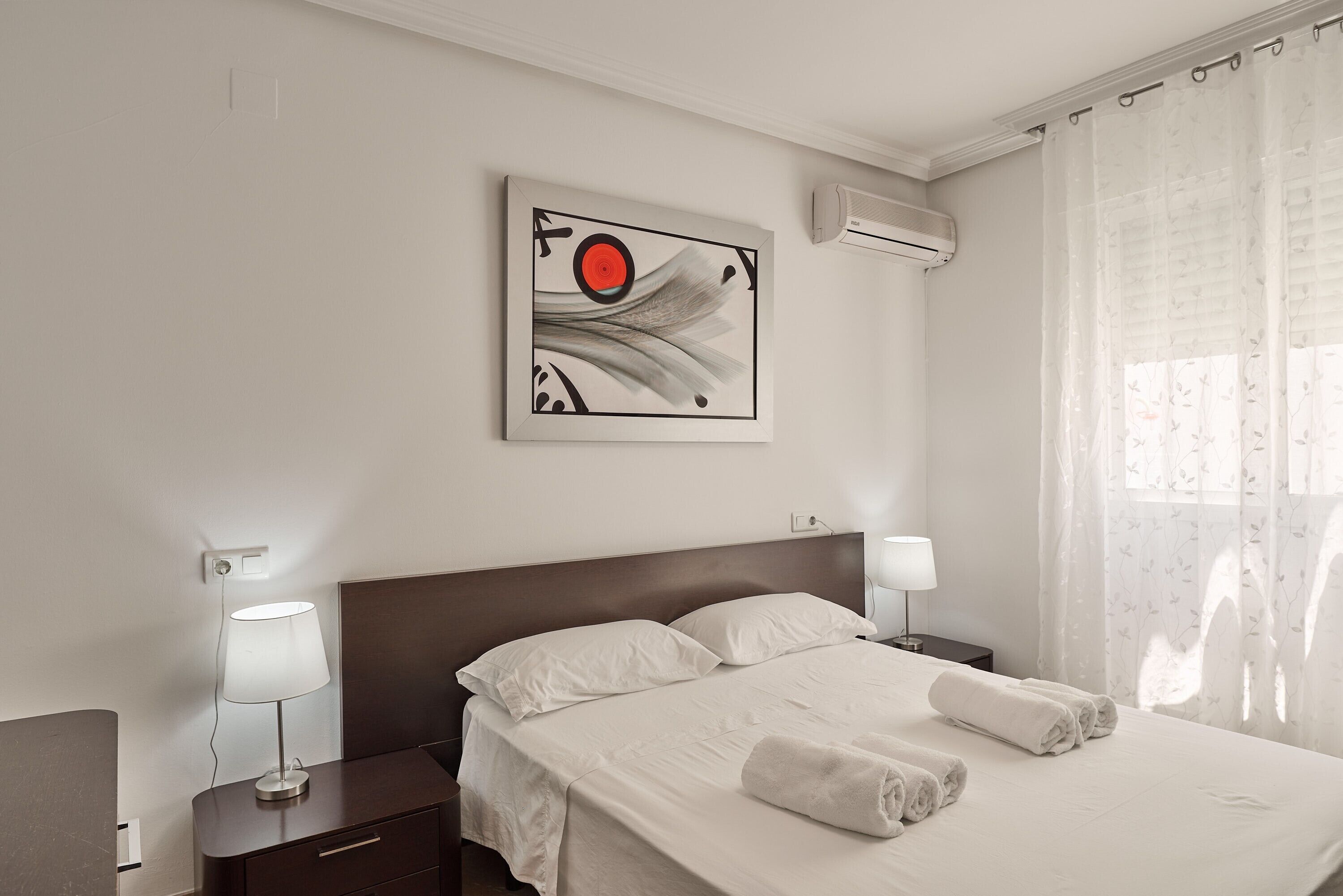 2 Schlafzimmer, Bügeleisen/Bügelbrett, kostenloses WLAN, Bettwäsche