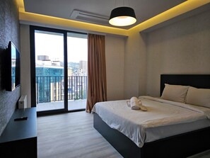 Comfort-Apartment, Bergblick | Bügeleisen/Bügelbrett, kostenloses WLAN