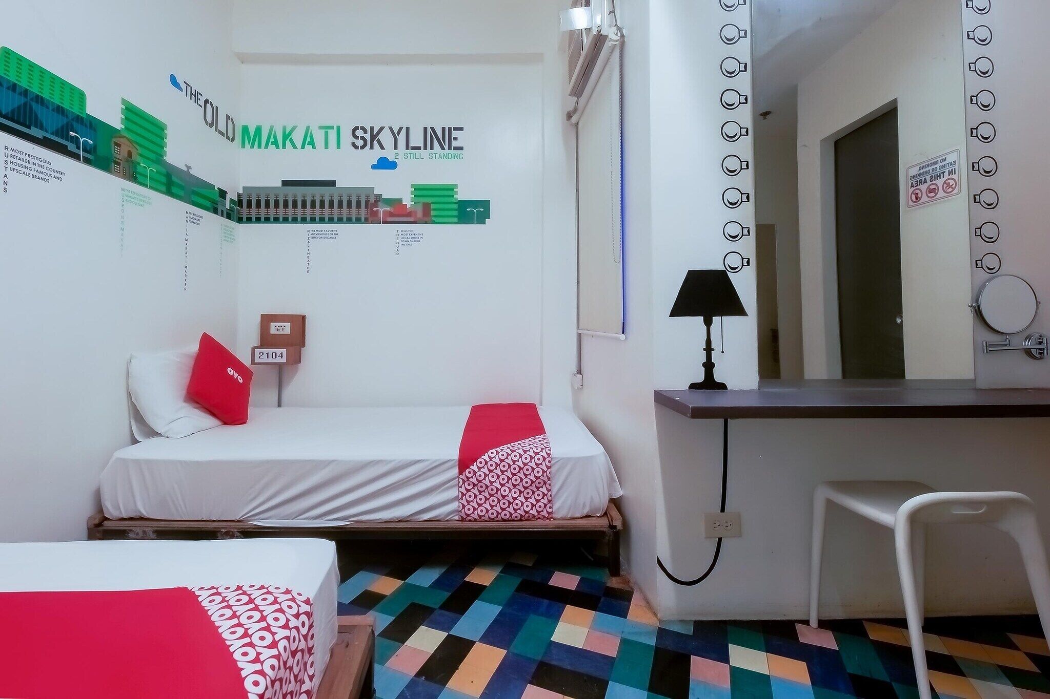 1 室のベッドルーム、ベッドシーツ