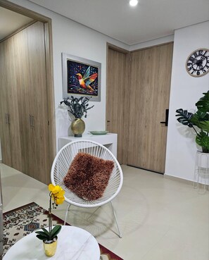Appartement, 2 chambres, accessible aux personnes à mobilité réduite, balcon | Intérieur
