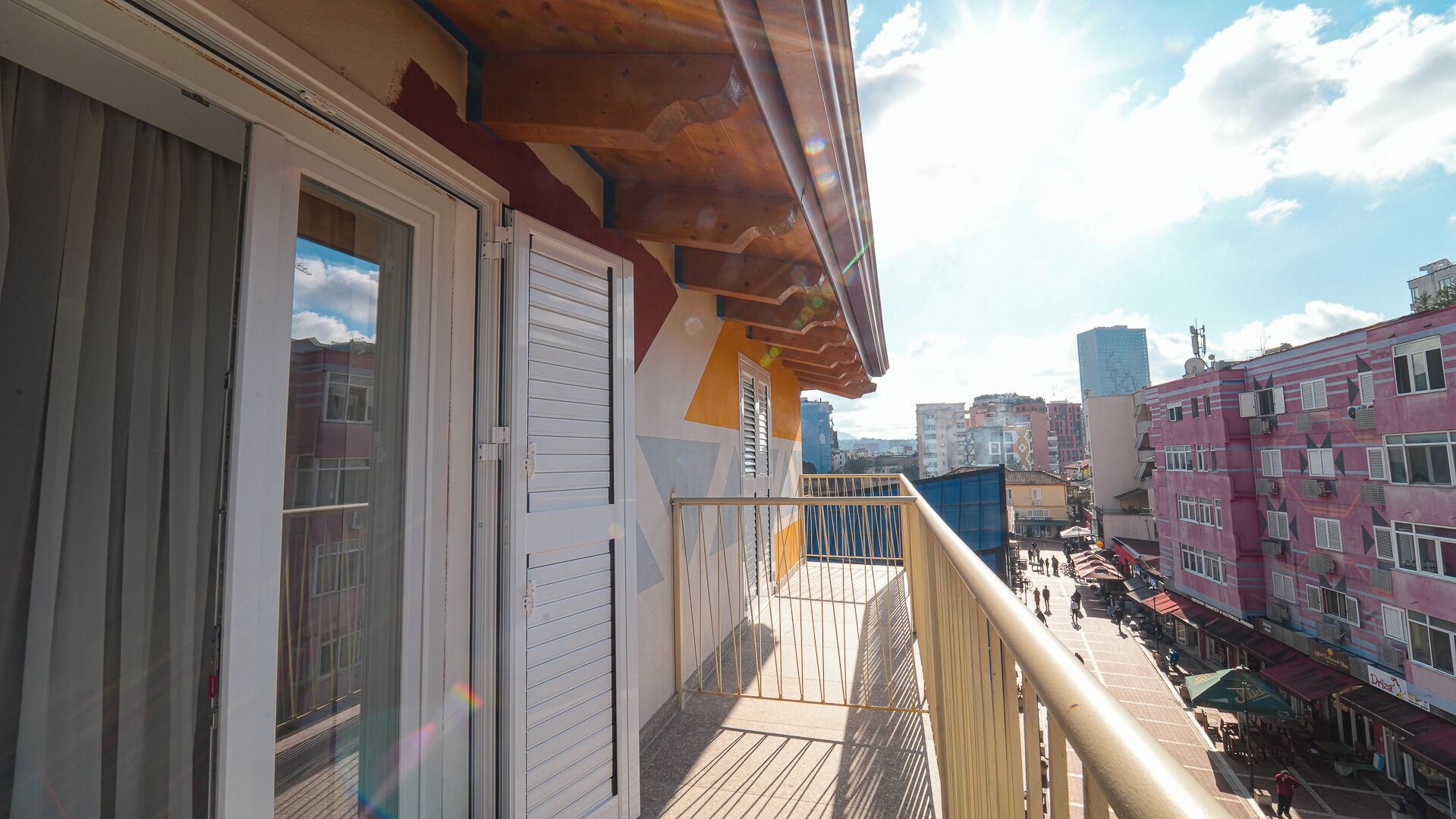 Standard Double Room, City View | Premium bedding, down comforters, memory foam beds, minibar