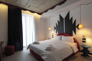Standard Double Room, City View | Premium bedding, down comforters, memory foam beds, minibar - Bazaar Hotel  (Tirana)