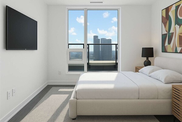 3 bedrooms, iron/ironing board, WiFi, bed sheets