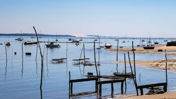 Una spiaggia nelle vicinanze