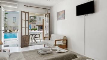 1 Schlafzimmer, kostenloses WLAN, Bettwäsche