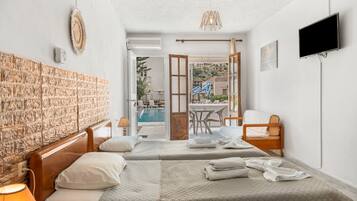 1 Schlafzimmer, kostenloses WLAN, Bettwäsche