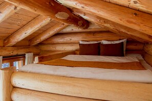 尊爵小屋, 1 間臥室, 山景 | 1 間臥室、高級寢具、獨特裝潢、布置獨特
