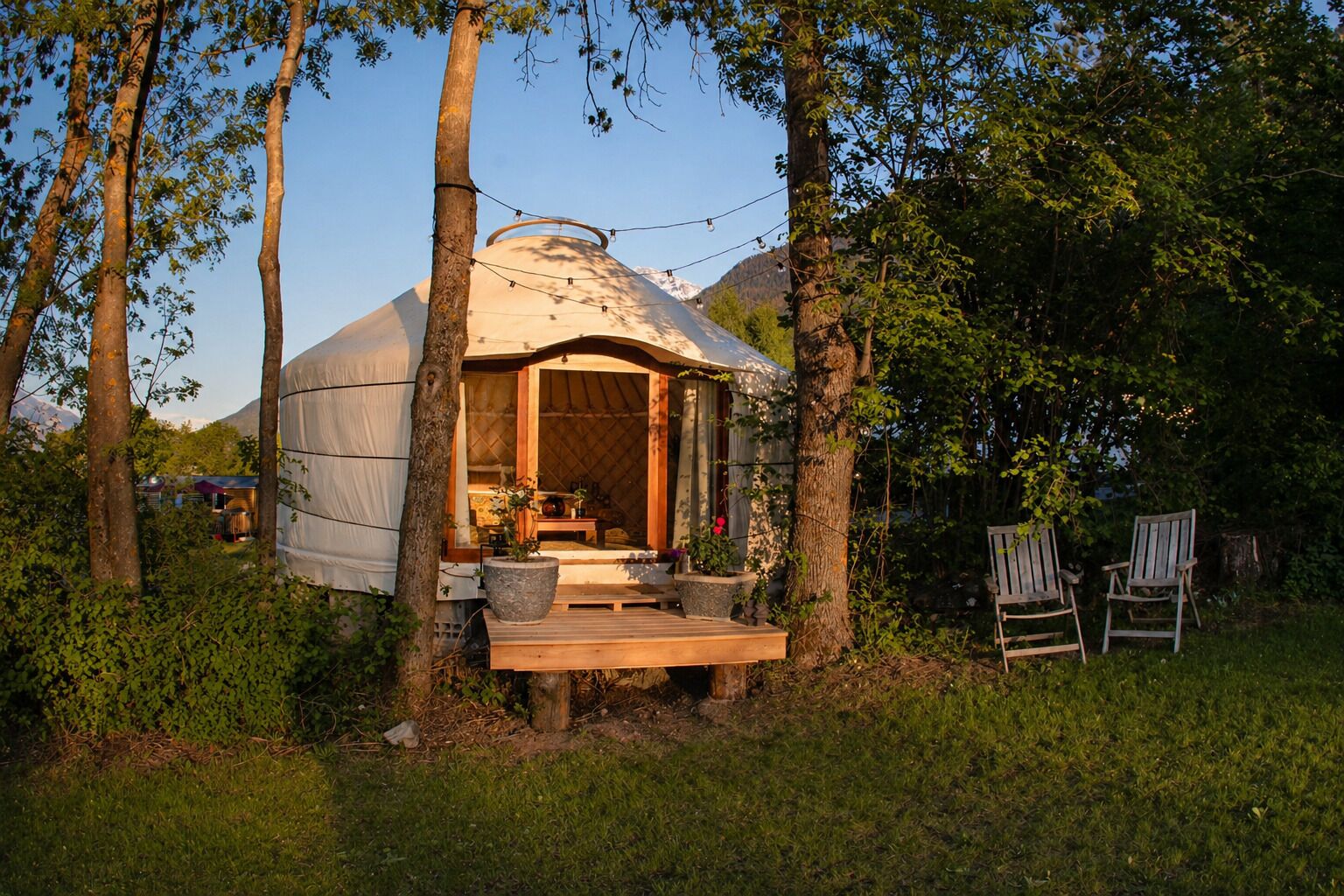 Fassade der Unterkunft