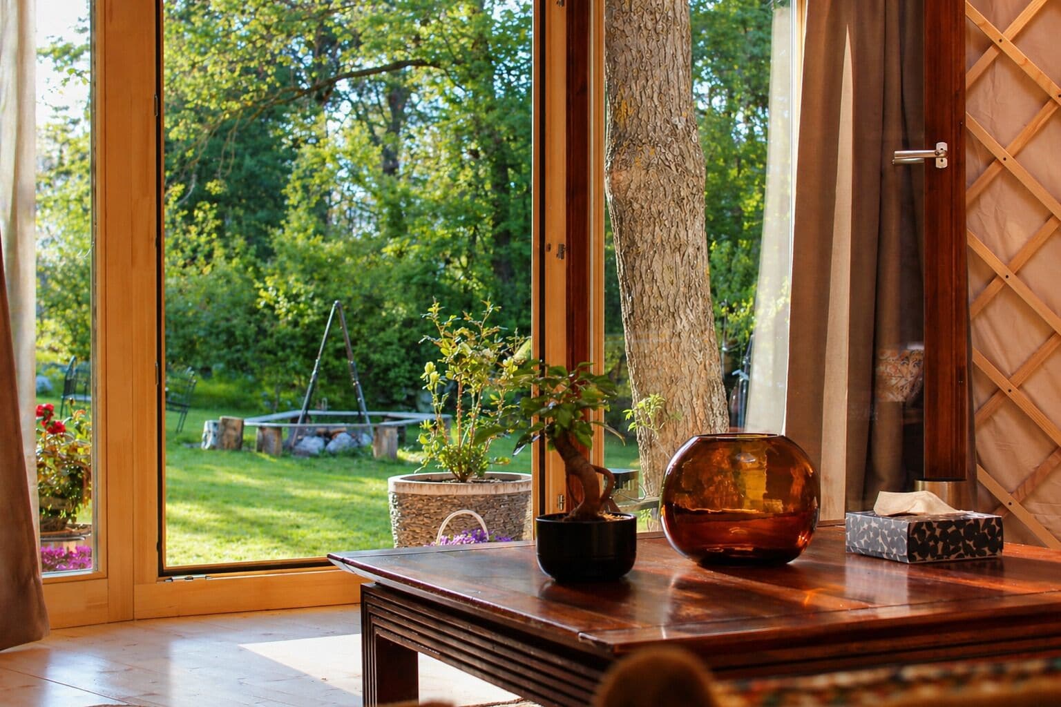 Luxury Cabin | View from room