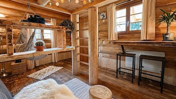Exclusive Cabin, 1 Bedroom, Mountain View | 1 bedroom, premium bedding, individually decorated