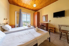 1 bedroom, free WiFi, bed sheets - Studio 'Gavriil G4' with Sea View, Wi-Fi and Air Conditioning (Corfu)