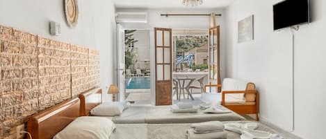 1 chambre, Wi-Fi gratuit, draps fournis