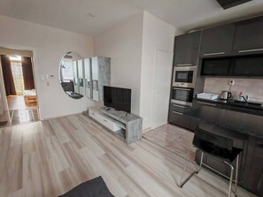 Apartamento, 2 quartos, para fumantes, sacada | Sala de estar