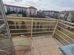 Apartamento, 2 quartos, para fumantes, sacada | Sacada