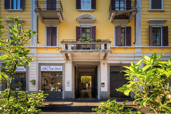 Fassade der Unterkunft