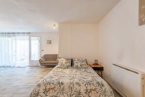 1 makuuhuone, silitysrauta/-lauta, ilmainen Wi-Fi, vuodevaatteet