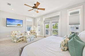 5 bedrooms, iron/ironing board, travel cot, free WiFi