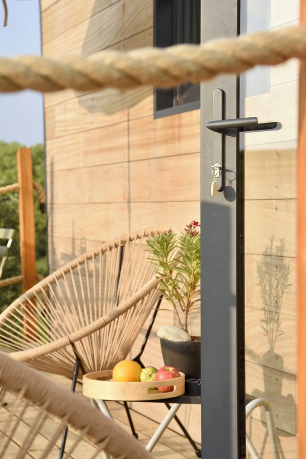 Àrea exterior de l'allotjament