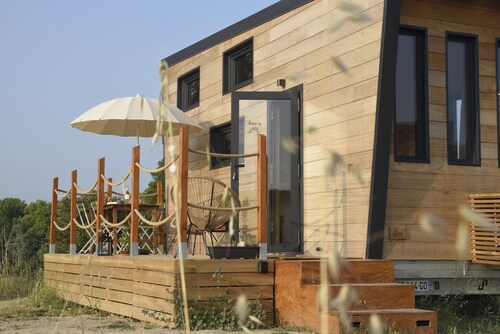The Tiny House in the Château de Vauclaire vineyards