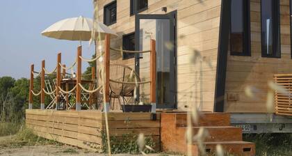 The Tiny House in the Château de Vauclaire vineyards