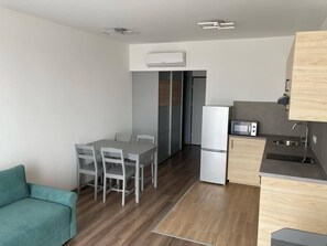 Studio, Smoking, Balcony | Living area - Modern Studio Retreat in Boróka Park, Kecskemét (Kecskemet)