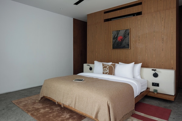 Villa, 2 Bedrooms, Private Pool, Garden View | Desk, laptop workspace, iron/ironing board, free WiFi - Nova by OXO (Canggu)