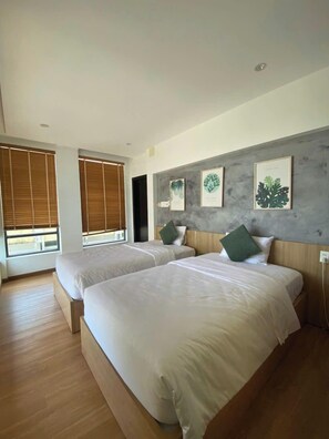 Habitación doble Deluxe | Wifi gratis y ropa de cama 
