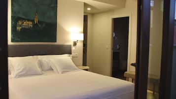 Deluxe Double Room, Balcony, City View | In-room safe, desk, laptop workspace, free WiFi