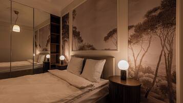 Departamento, balcón, vista a la ciudad | Tabla de planchar con plancha y wifi gratis