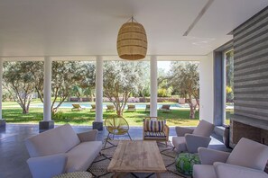 Terrace/patio - My Rental Homes - Villa Elio with pool and garden (Marrakesh)