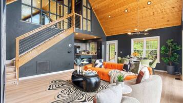 Smart TV, fireplace, offices