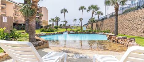 Una piscina climatizada
