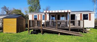Ideal stay 10 minutes from the sea - Mobil-home 8 people, swimming pools, camping 4★