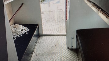 Blick von der Unterkunft