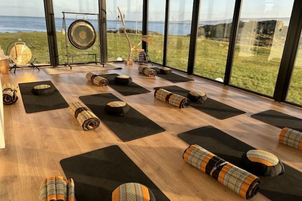 private yoga in the main house (booked in advance)