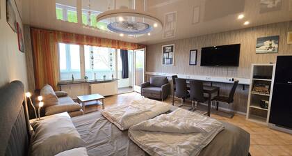 Baltic Sea vacation apartment lighthouse close to the beach in Schönberg-Holm