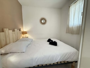 2 chambres, draps fournis