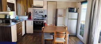 Cosy mobile home in a 4-star campsite 10 minutes from the sea!