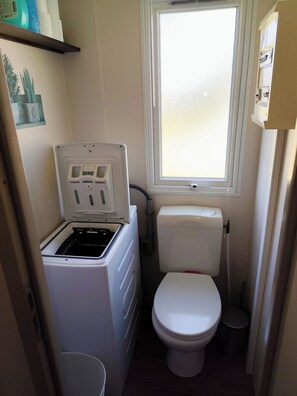Douche, papier toilette